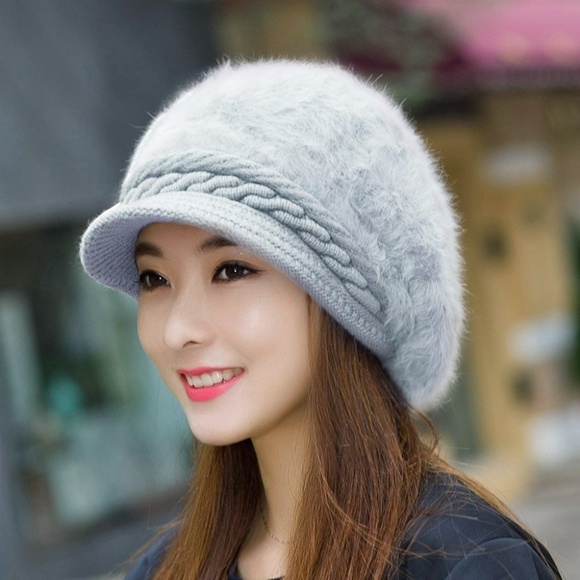 Accessories - Women Wool Slouchy Beret Hat